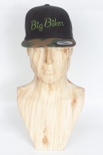 Gorra Plana Negra y Camo Premium 1